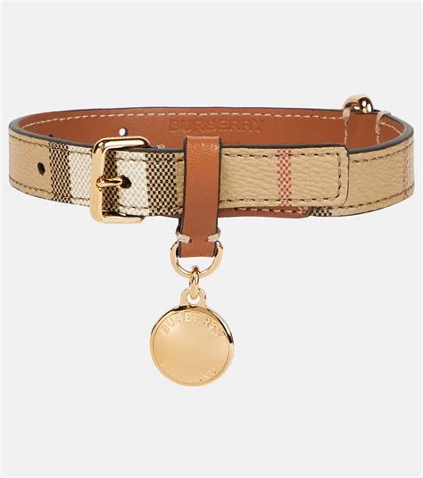 burberry pet collar|authentic Burberry dog collar.